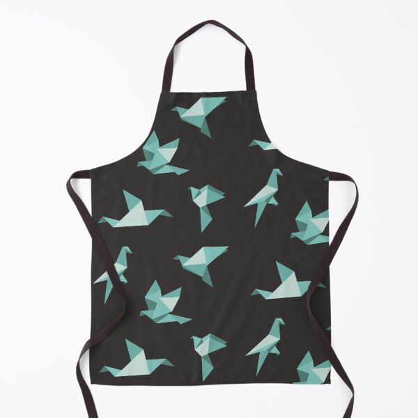 Item preview, Mint Green Origami Birds Print - Minimalist Geometric Decor designed and sold by SKETCHYANDGRAPHIC.
