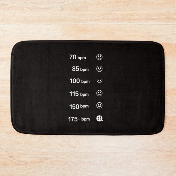 Item preview, Electronic Music Heart Rate – BPM Emotion Display for DJs and Techno Lovers designed and sold by paulo silveira.