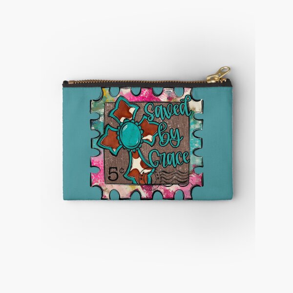 Item preview, Saved by Grace Stamp Christian Art Work  designed and sold by Posh Print Design Co., LLC.