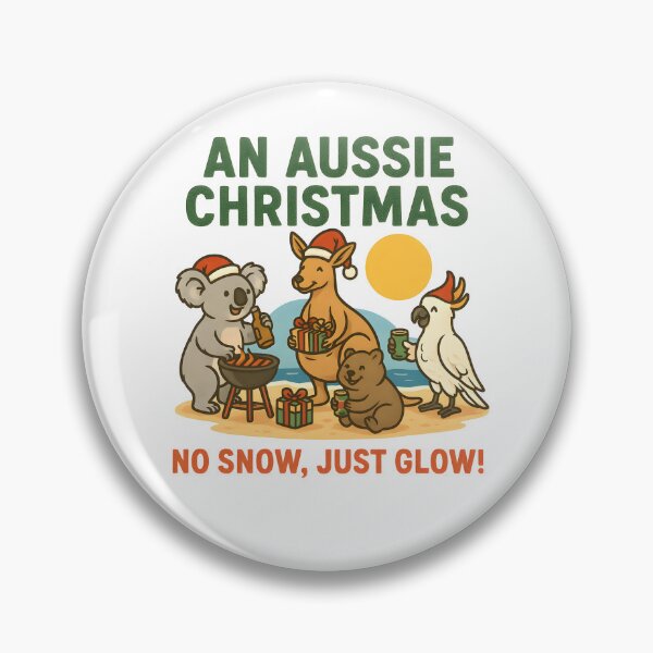 Item preview, An Aussie Christmas – No Snow, Just Glow! designed and sold by SVALANART.