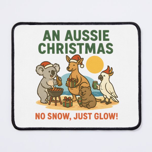 Aperçu de l'œuvre Un Noël australien – Pas de neige, juste de la lumière ! créée et vendue par SVALANART.