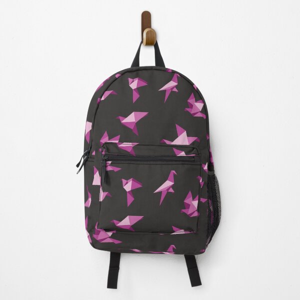 Item preview, Pink Origami Birds Print - Minimalist Geometric Decor designed and sold by SKETCHYANDGRAPHIC.
