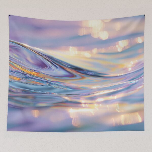 Item preview, Glistening water with soft ripples designed and sold by anytka.
