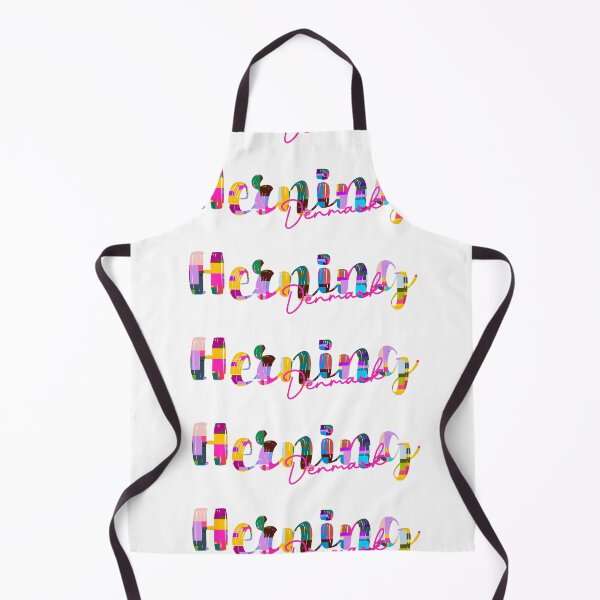 Item preview, Herning, Denmark, Vibrant Abstract City Typography Art designed and sold by Wanderful-roads.