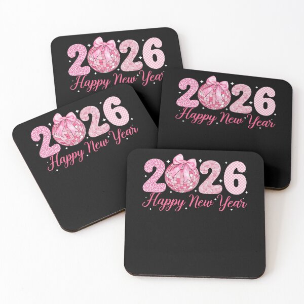 Item preview, Happy New Year 2026 – Pink Disco Ball Celebration Design designed and sold by mraihan.