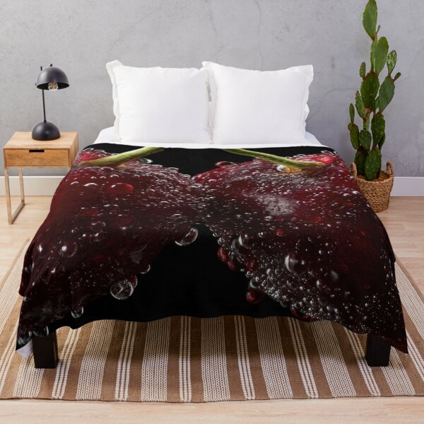 Item preview, Fresh cherries with bubbles in water designed and sold by anytka.