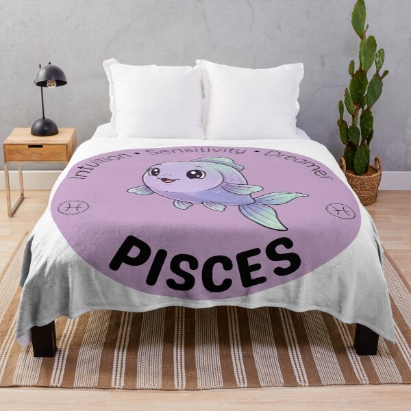 Item preview, Piscis | Arte de ensueño del signo de agua designed and sold by Pets & Memes & Stuff.
