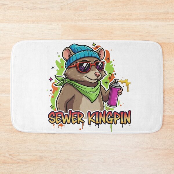 Item preview, Sewer Kingpin | Rat Graffiti Street Art Design designed and sold by TheArtForge.