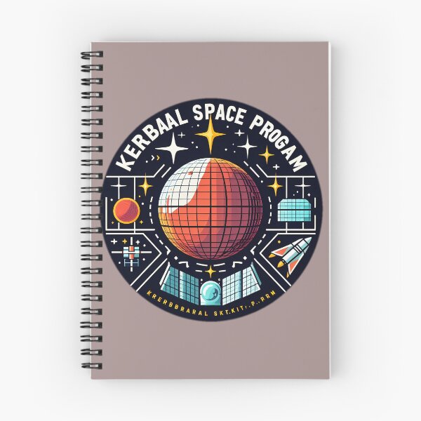 Item preview, programa espacial kerbal designed and sold by NCNGDESIGN.