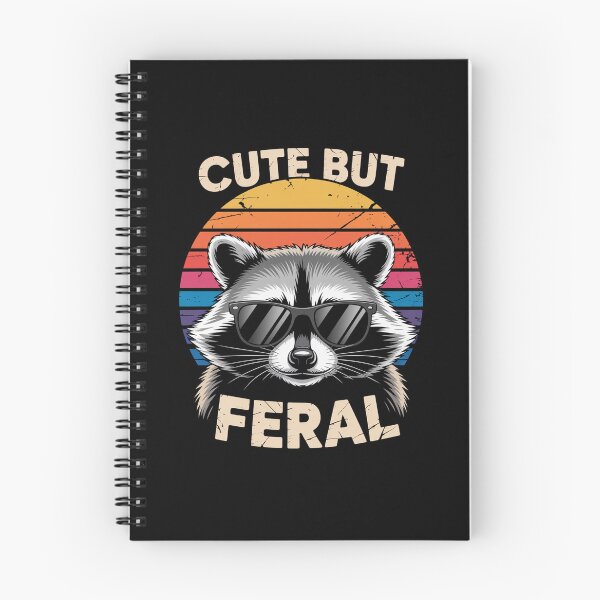 Item preview, Cute But Feral Raccoon  designed and sold by TorjeARTStore.