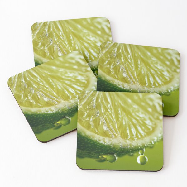 Item preview, Fresh lime slice with droplets designed and sold by anytka.