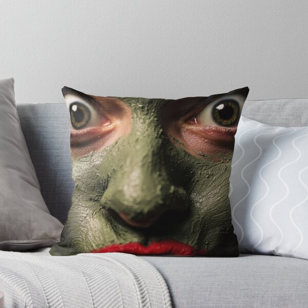 Item preview, Woman in green mask poses designed and sold by anytka.