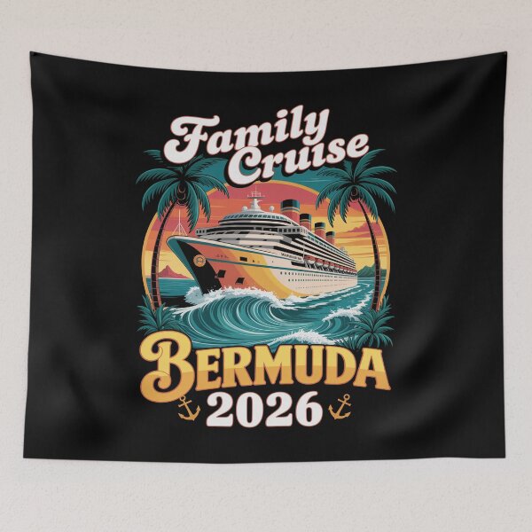 Item preview, Family Cruise Bermuda 2026 Summer Break Vacation Trips designed and sold by TorjeARTStore.