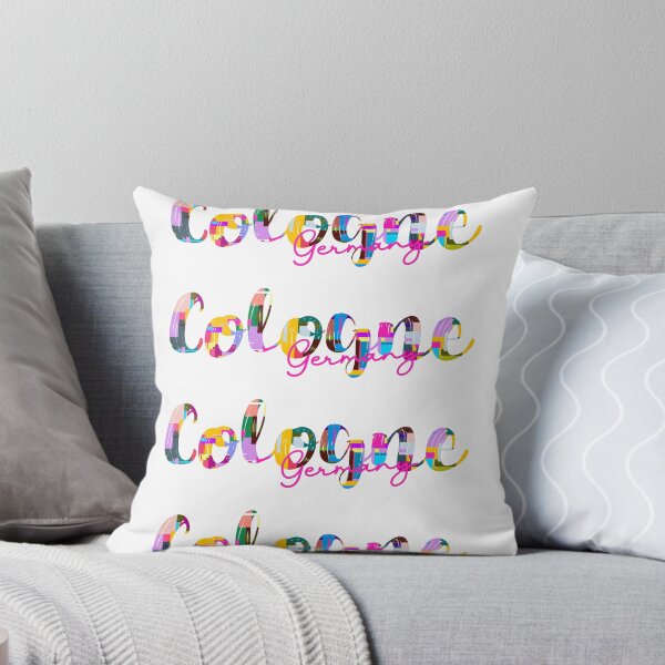Item preview, Cologne, Germany, Vibrant Abstract City Typography Art designed and sold by Wanderful-roads.