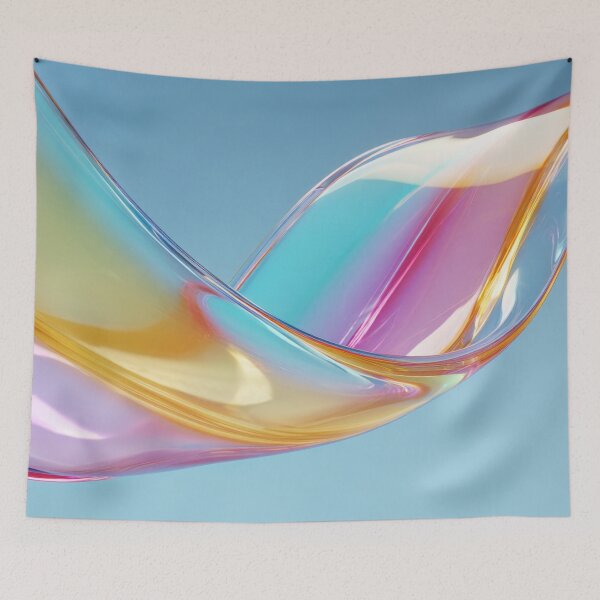 Item preview, Flowing color wave designed and sold by anytka.