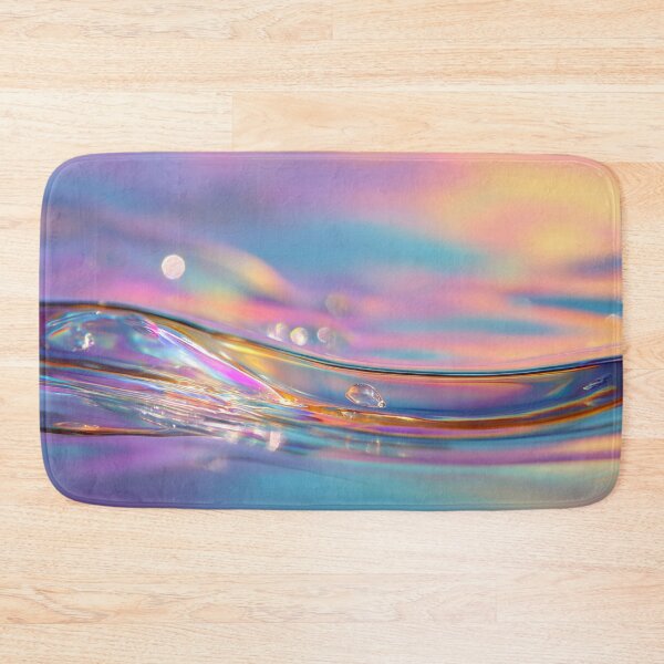 Item preview, Colorful water surface with bubbles designed and sold by anytka.