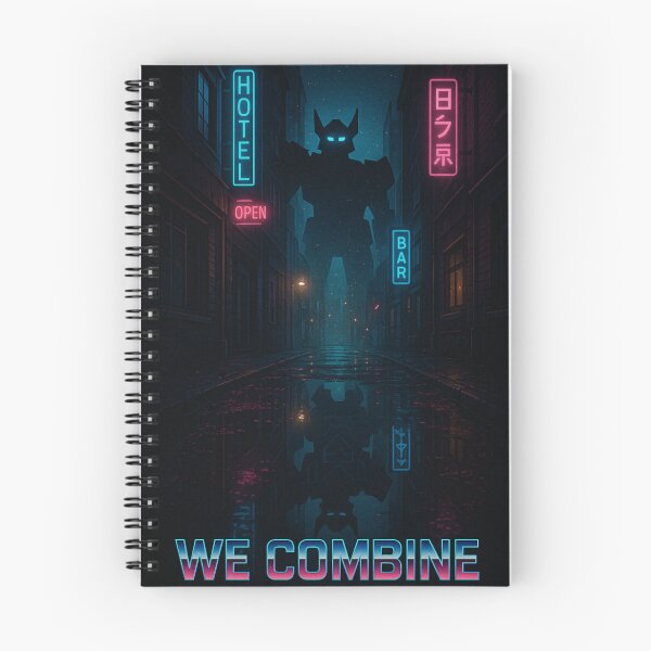 Item preview, MACHINE - WE COMBINE - NEON CITY designed and sold by BroShirtStore.