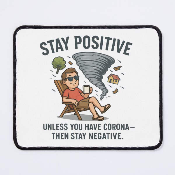 Item preview, Stay Positive in Chaos | Funny Tornado T-Shirt designed and sold by SVALANART.
