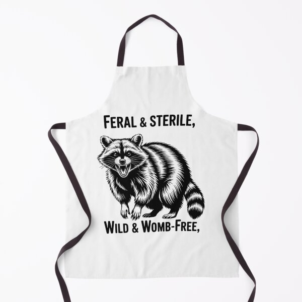 Item preview, Feral And Sterile Raccoon designed and sold by TorjeARTStore.
