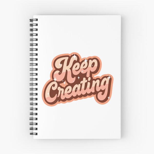 Item preview, Keep Creating Retro Groovy Aesthetic Shirt designed and sold by EcoArtTees.