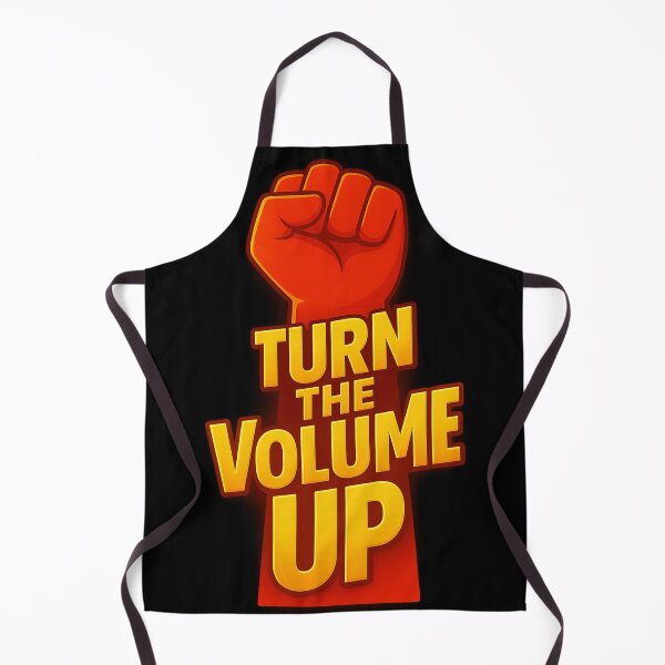 Item preview, Turn The Volume Up Raised Fist Activist Protest Music DJ designed and sold by haitrieuic96.