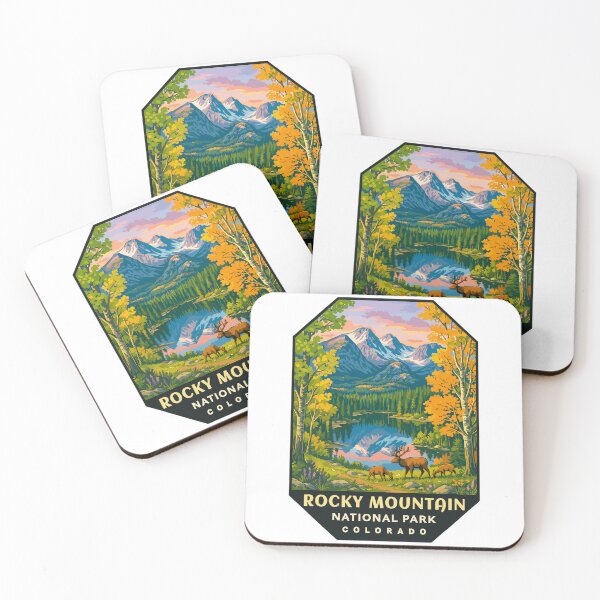 Item preview, Rocky Mountain National Park Colorado Sticker designed and sold by Ismeal Von.