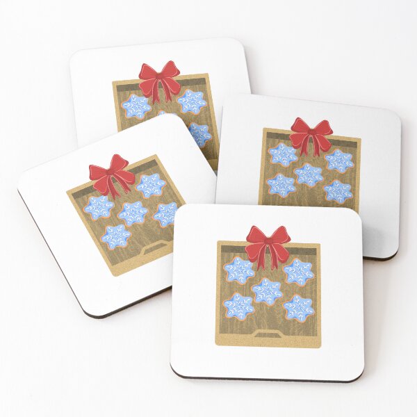 Item preview, Blue christmas cookies designed and sold by serenebookworm.