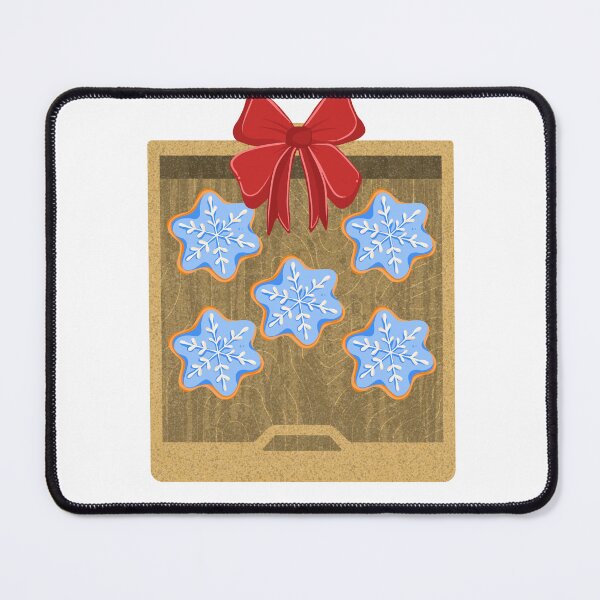 Item preview, Blue christmas cookies designed and sold by serenebookworm.