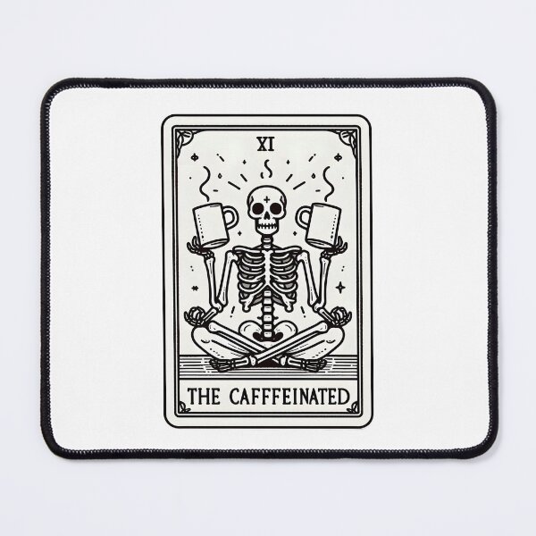 Item preview, "The Caffeinated" Tarot Card designed and sold by Bal Drops.