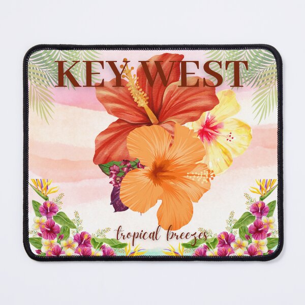 Item preview, Tropical Floral Breezes in Key West Florida designed and sold by Catawampus-Cat.