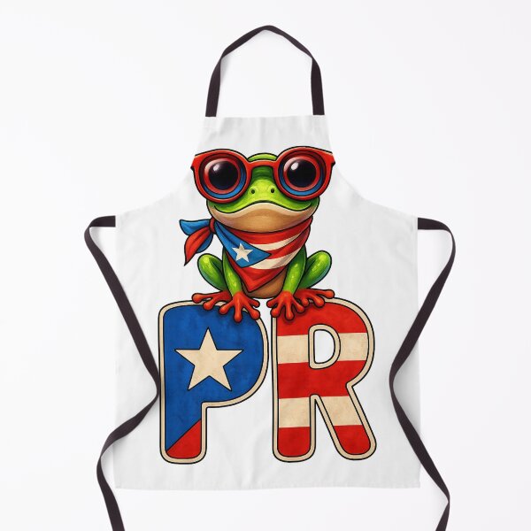 Item preview, Puerto Rican Coquí Frog PR Flag Pride Design Cute Coquí Frog Puerto Rico Flag Island Pride Art designed and sold by NeboulaHamra.