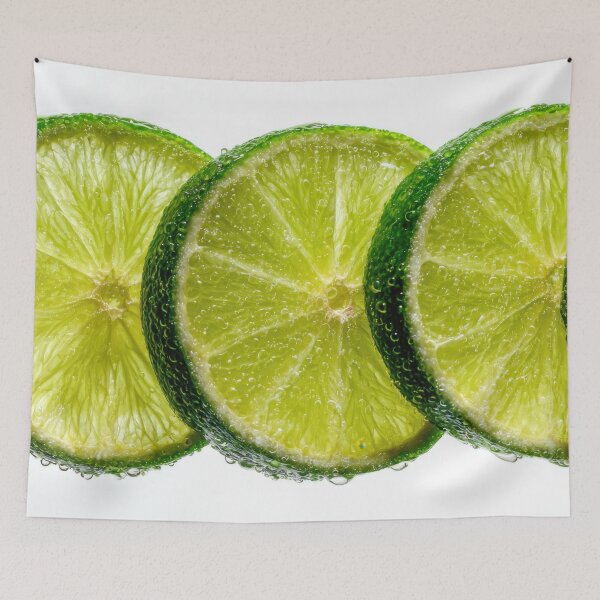 Item preview, Fresh lime slices arranged neatly designed and sold by anytka.