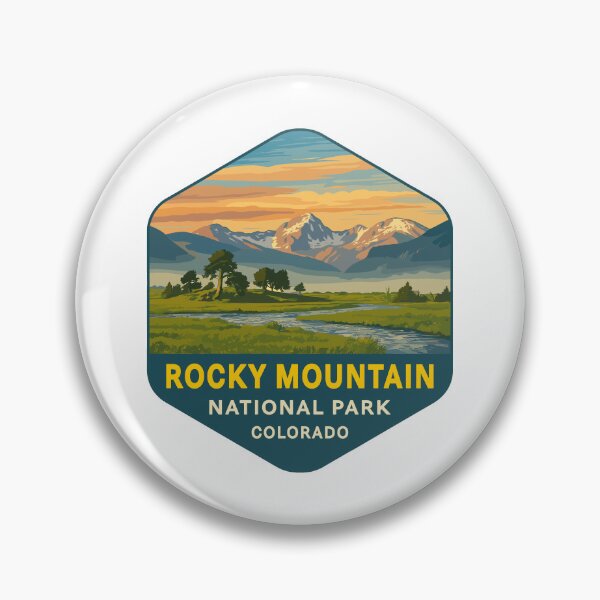 Item preview, Rocky Mountain National Park Colorado Sticker designed and sold by Ismeal Von.