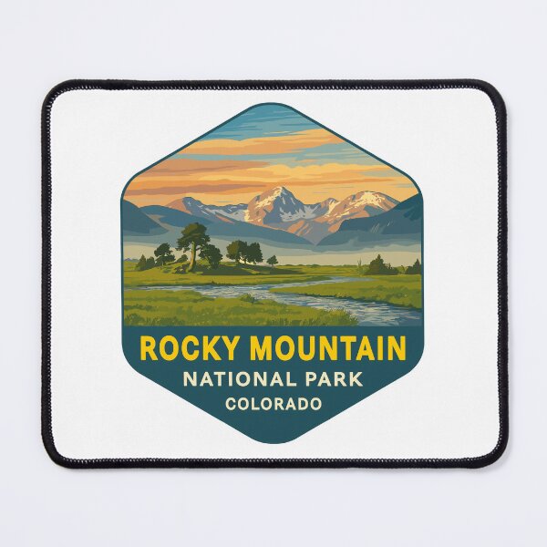 Item preview, Rocky Mountain National Park Colorado Sticker designed and sold by Ismeal Von.