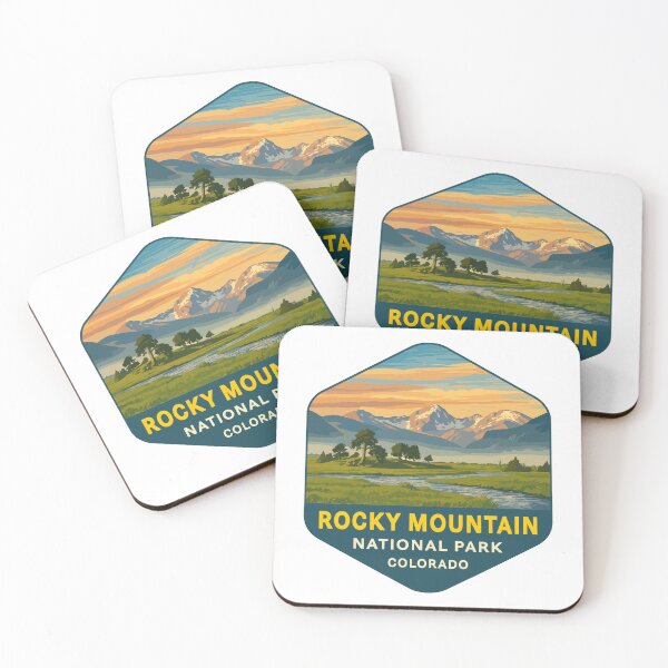 Item preview, Rocky Mountain National Park Colorado Sticker designed and sold by Ismeal Von.