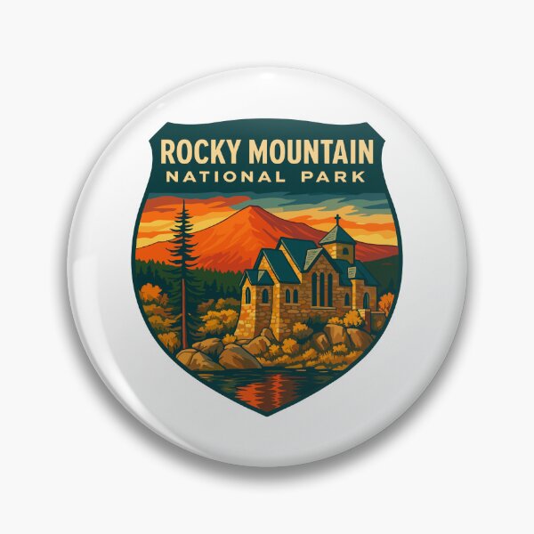 Item preview, Rocky Mountain National Park Colorado Sticker designed and sold by Ismeal Von.