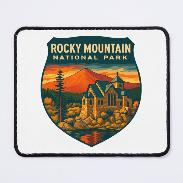 Item preview, Rocky Mountain National Park Colorado Sticker designed and sold by Ismeal Von.