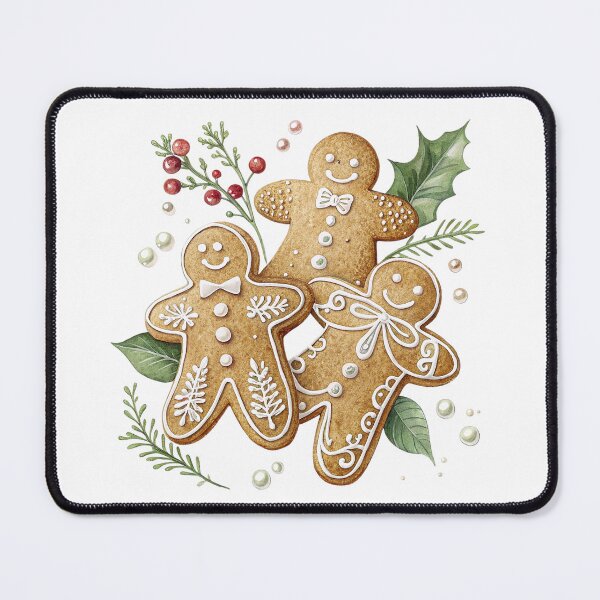 Item preview, Cute Gingerbread cookies for Christmas designed and sold by Merrylands Artshop.
