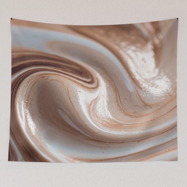 Item preview, Swirling chocolate and cream mixture designed and sold by anytka.