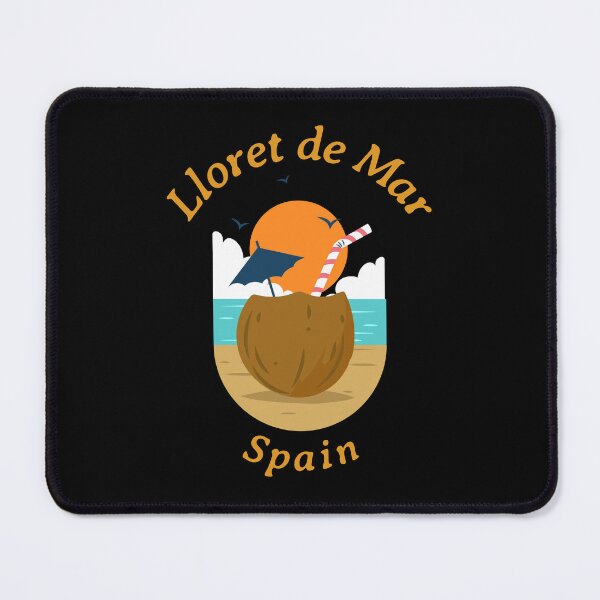 Item preview, Lloret de Mar Spain Vacation Party Retro Logo designed and sold by Suzy Perez Art.