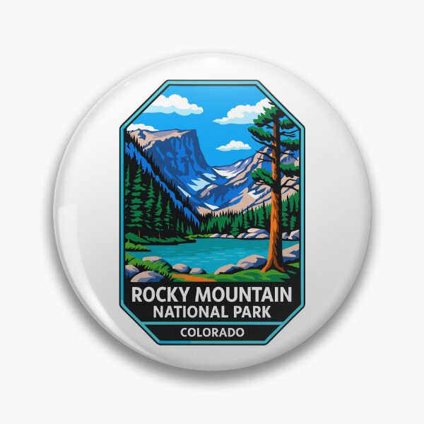 Item preview, Rocky Mountain National Park Colorado Sticker designed and sold by Ismeal Von.