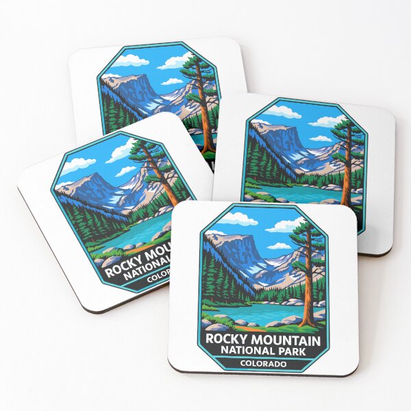 Item preview, Rocky Mountain National Park Colorado Sticker designed and sold by Ismeal Von.