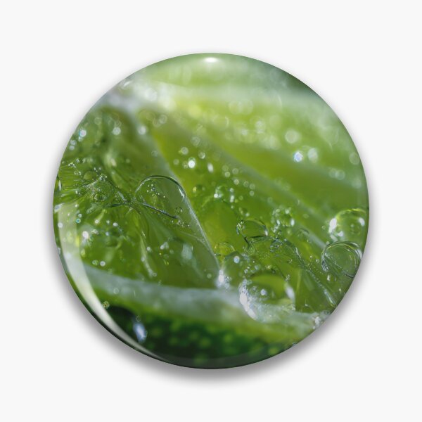 Item preview, Lime slice with water drops designed and sold by anytka.