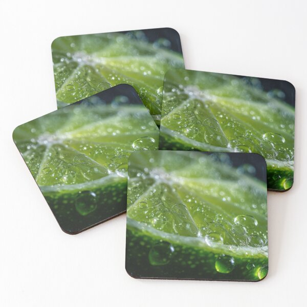 Item preview, Lime slice with water drops designed and sold by anytka.