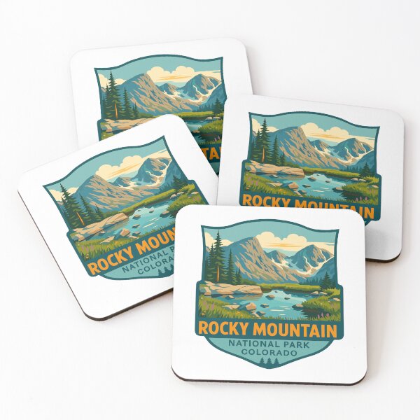 Item preview, Rocky Mountain National Park Colorado Sticker designed and sold by Ismeal Von.