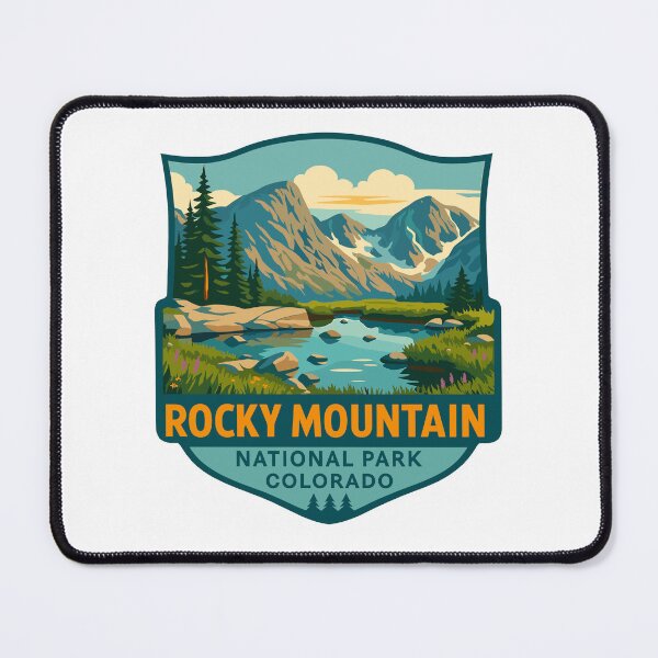 Item preview, Rocky Mountain National Park Colorado Sticker designed and sold by Ismeal Von.