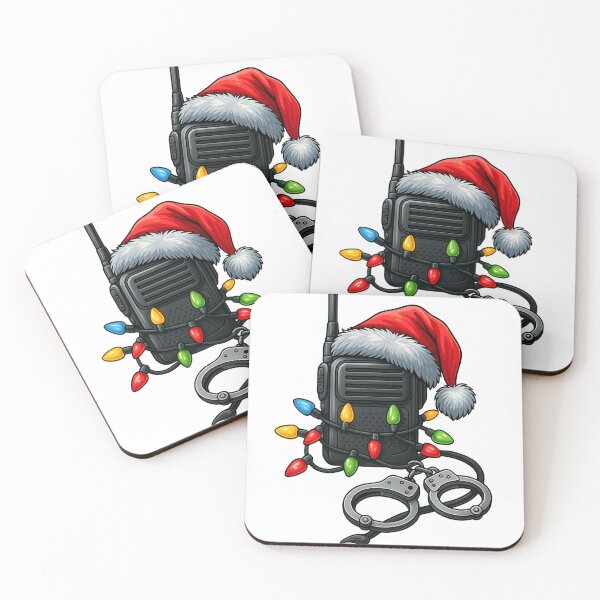 Item preview, Funny Police Christmas Santa Hat Handcuffs Cop Gift designed and sold by haitrieuic96.