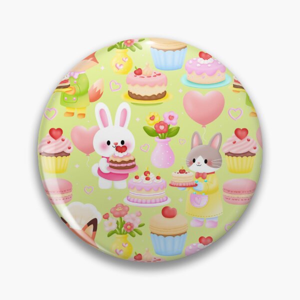 Artikelvorschau, Valentine Sweet Bakery Seamless entworfen und verkauft von KJackArtwork.