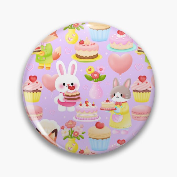 Artikelvorschau, Valentine Sweet Bakery Seamless entworfen und verkauft von KJackArtwork.