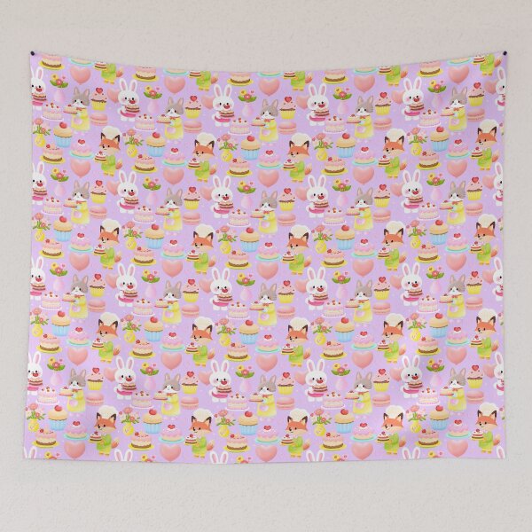 Item preview, Valentine Sweet Bakery Seamless designed and sold by KJackArtwork.